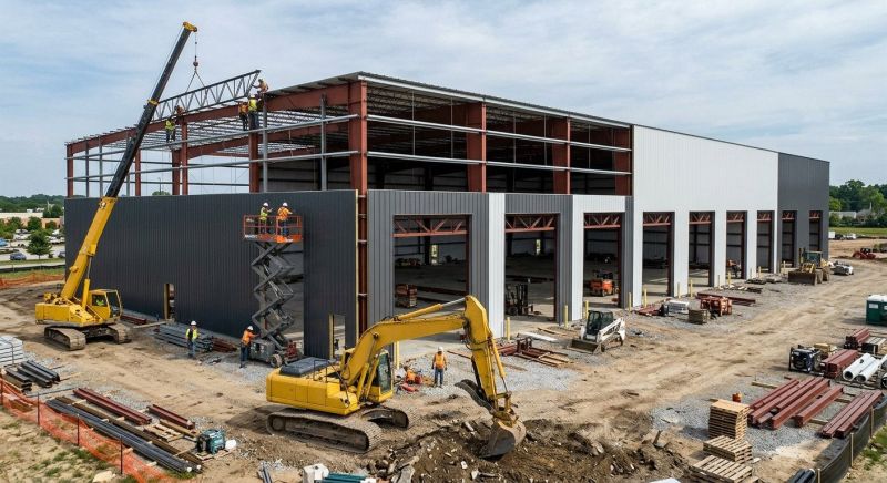 Commercial Garage Construction in North Charleston, SC