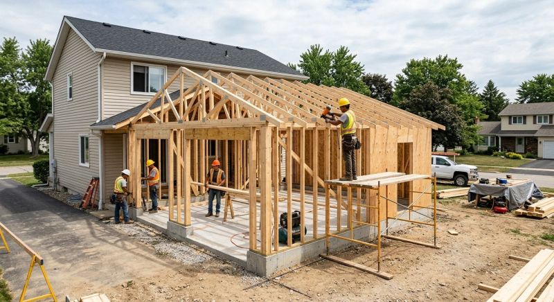 Detached Garage Construction in Charleston, SC