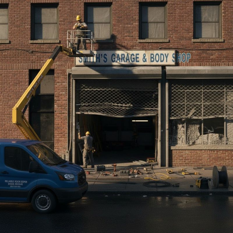 Rolling Grille Repair detail