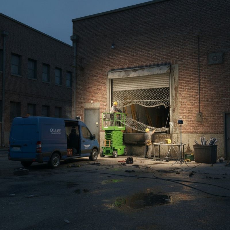 Rolling Grille Repair detail