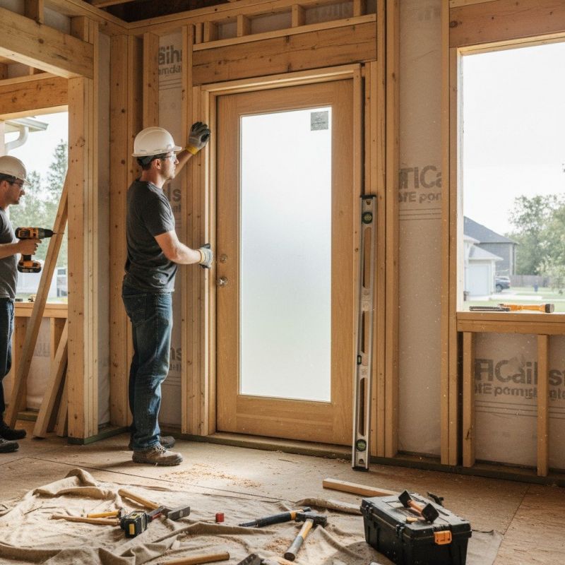 Sectional Door Installation detail