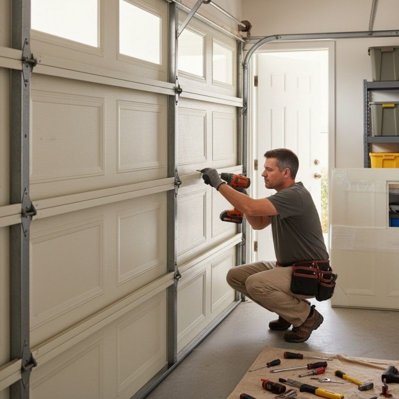 Sectional Door Repair detail