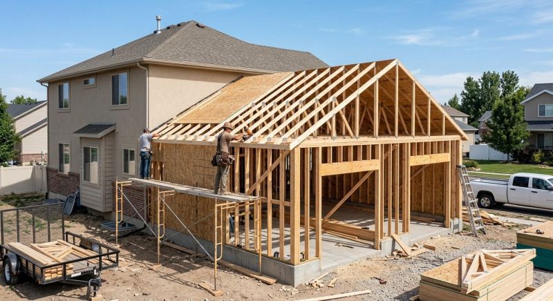 Garage Addition Installation in Houston, TX