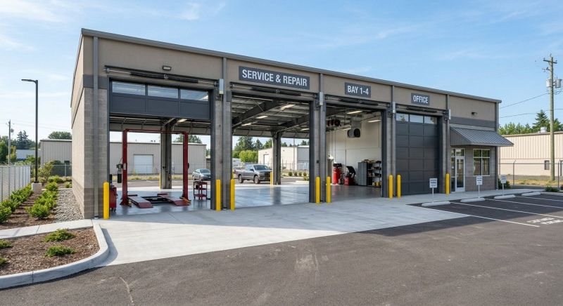 Industrial Garage Construction in Charleston, SC