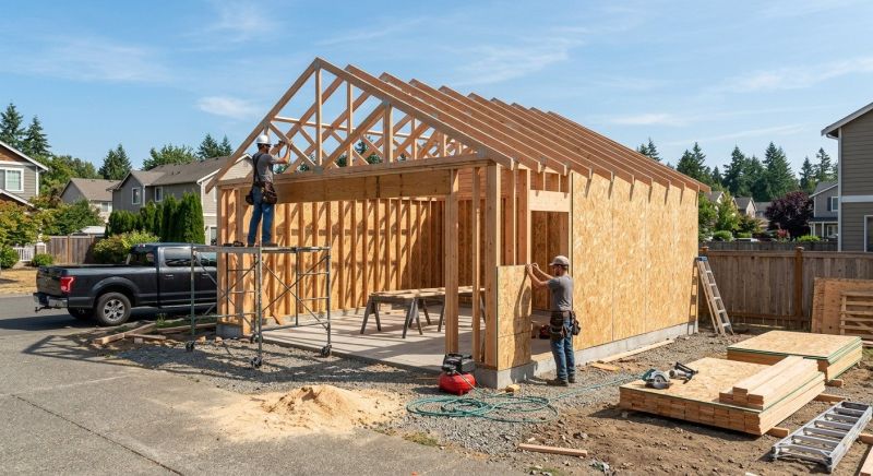 Metal Garage Construction in Las Vegas, NV