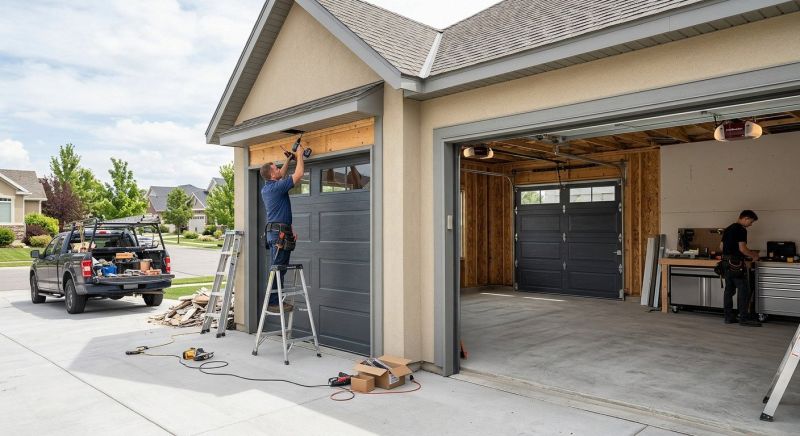 Three Car Garage Installation in North Charleston, SC
