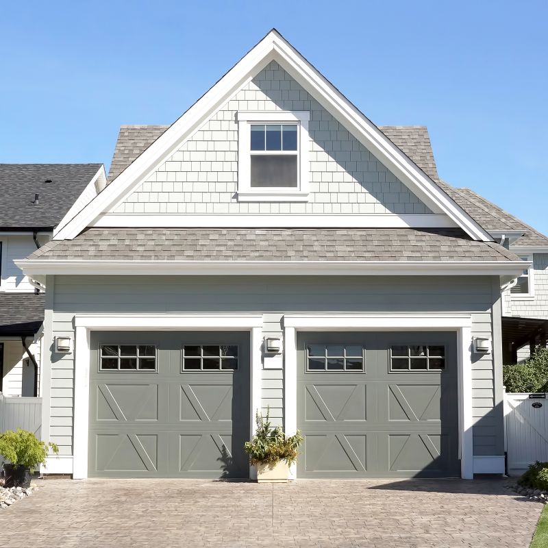 Two Story Garage Construction in Houston, TX