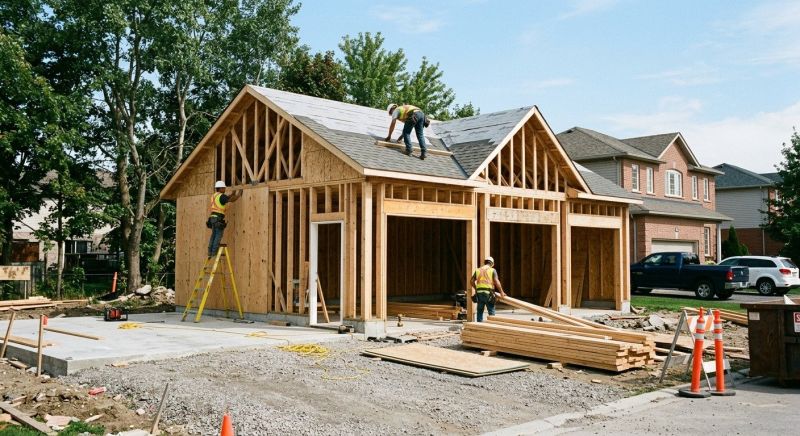 Detached Garage Construction in North Charleston, SC