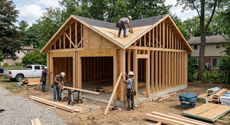 Garage Addition Installation in South Houston, TX