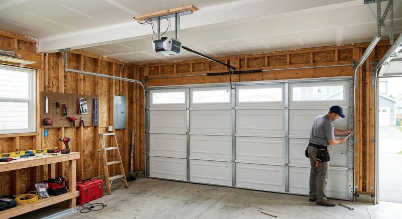 Three Car Garage Installation in South Houston, TX